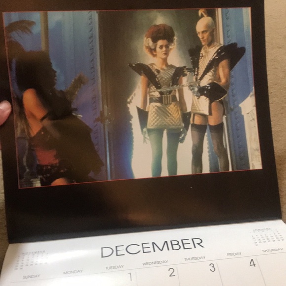 🌸NEW🌸 VTG Collectors Item Rocky Horror Picture Show Official 1992 Calendar - Picture 16 of 16